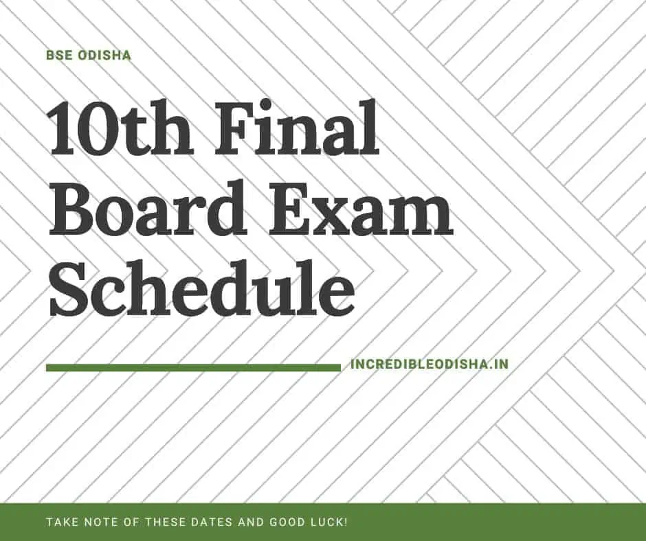 Featured image for BSE Odisha 10th Board Exam: Timetable, Admit Card & Results
