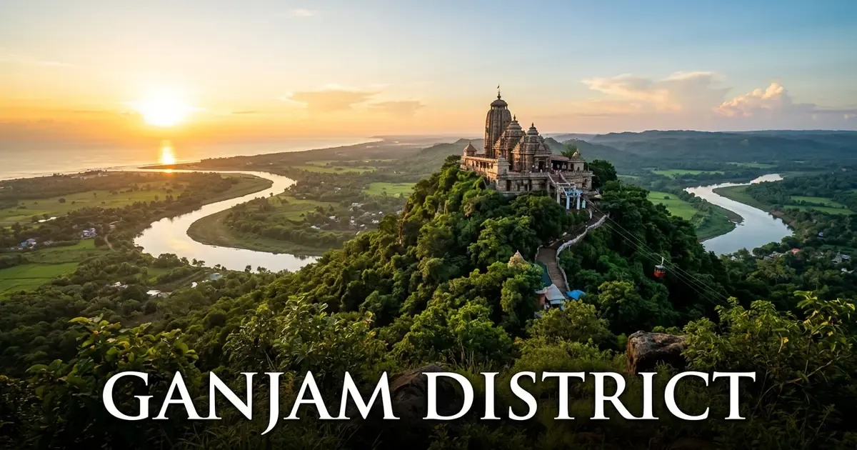 Featured image for Ganjam District: Silk Heritage, Coastal Sanctuaries & Travel Guide
