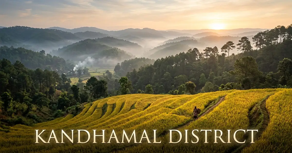 Featured image for Kandhamal District: Daringbadi, Turmeric Heritage, Waterfalls & Travel Guide