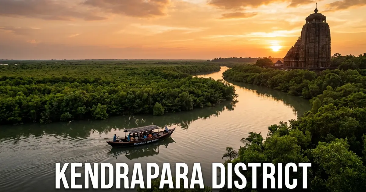 Featured image for Kendrapara District: Bhitarkanika, Tulasi Kshetra & Travel Guide