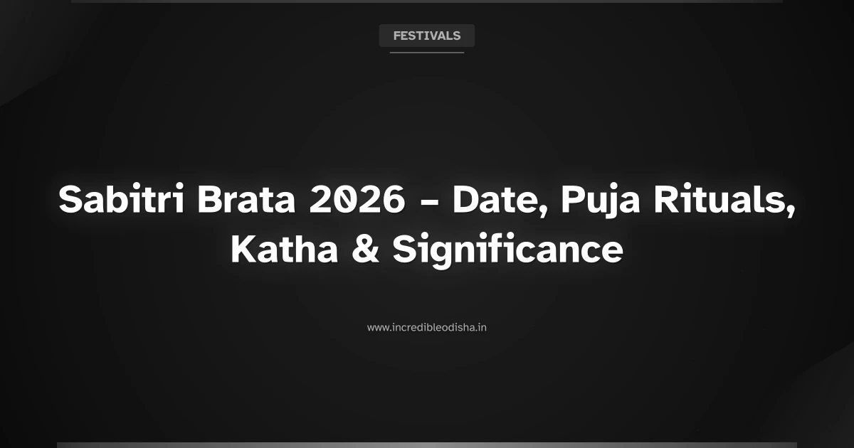 Featured image for Sabitri Brata 2026: Date, Rituals, and Significance