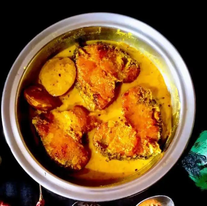 Macha Besara - Odia Fish Curry in Mustard Sauce