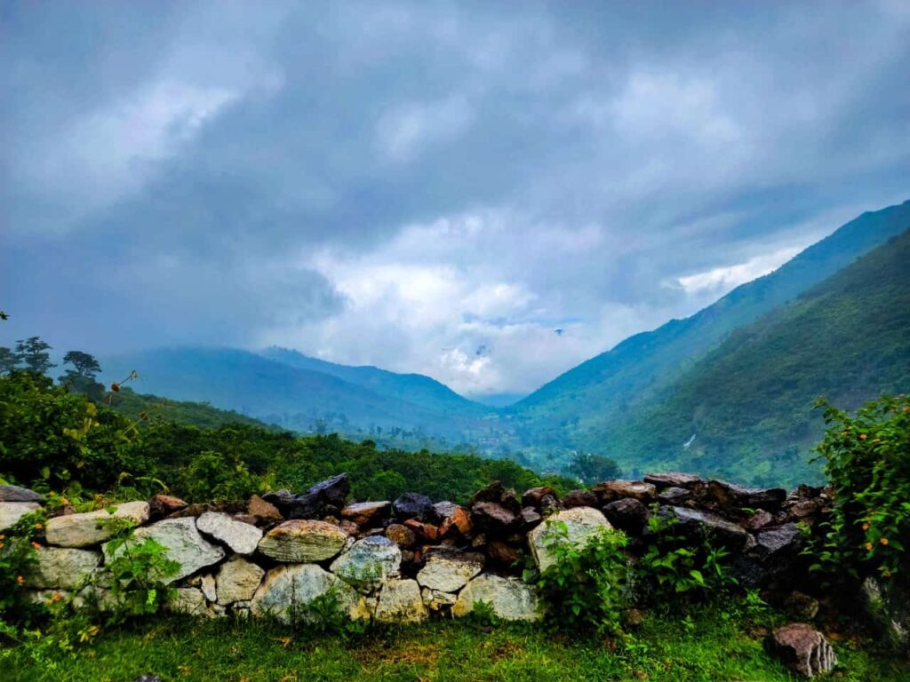 The ancient stone peaks of Mahendragiri, where temples built by the Pandavas stand as silent witnesses to history.