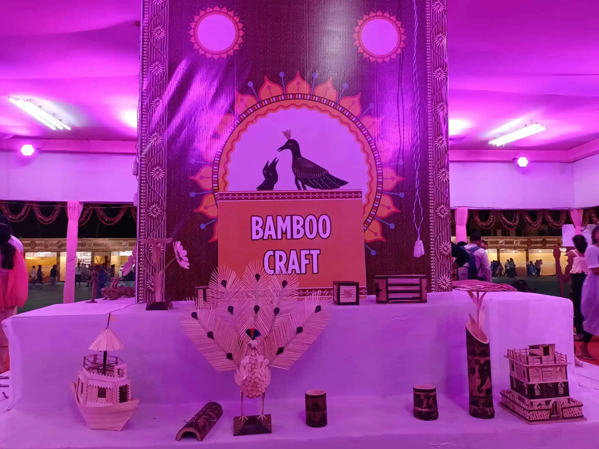 Bamboo Craft at Adivasi Mela