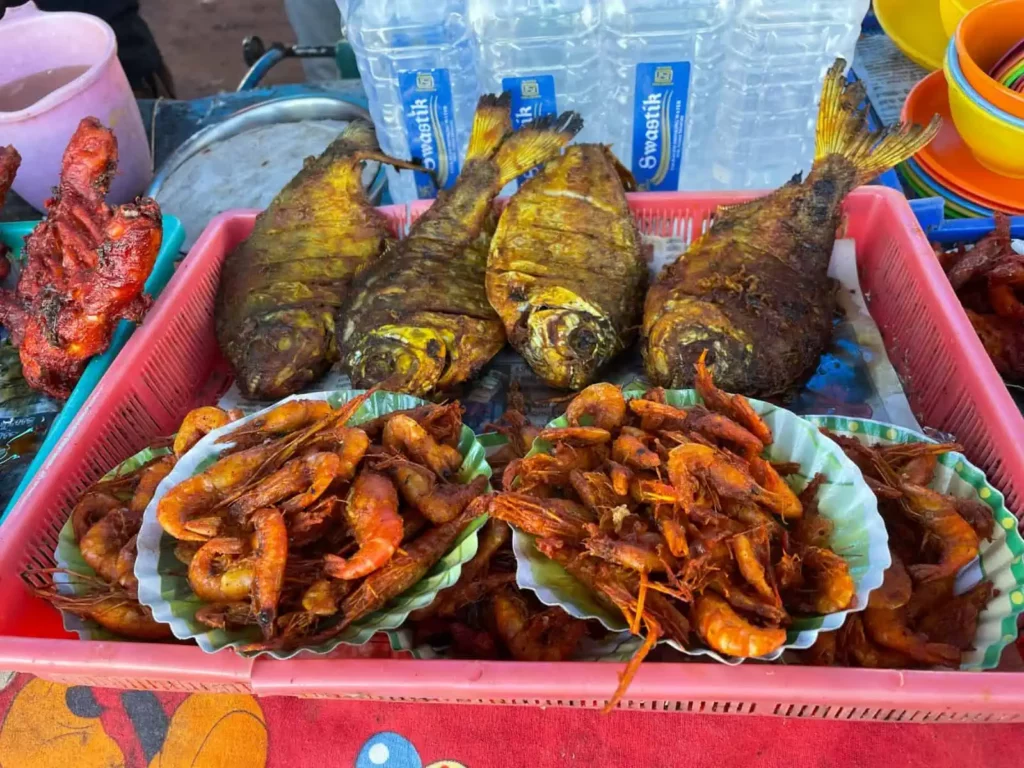 Gopalpur beach food