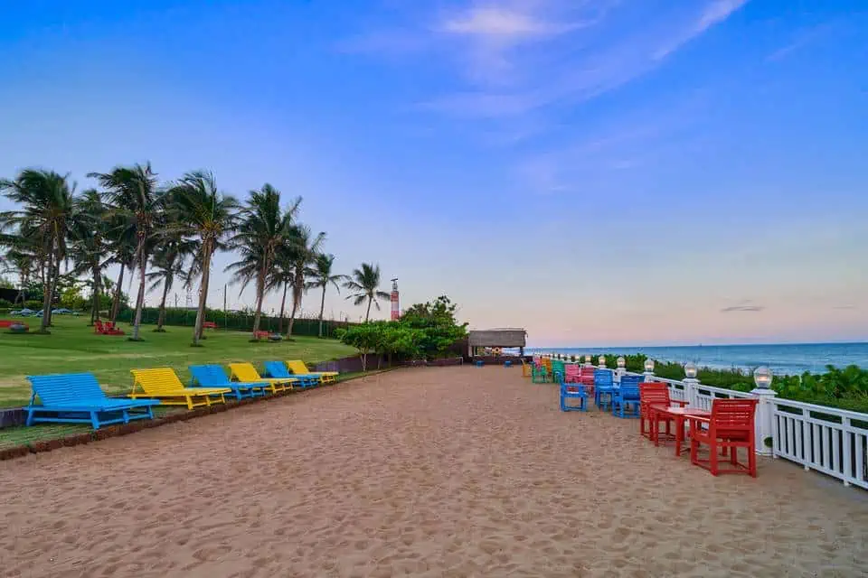 Gopalpur beach front