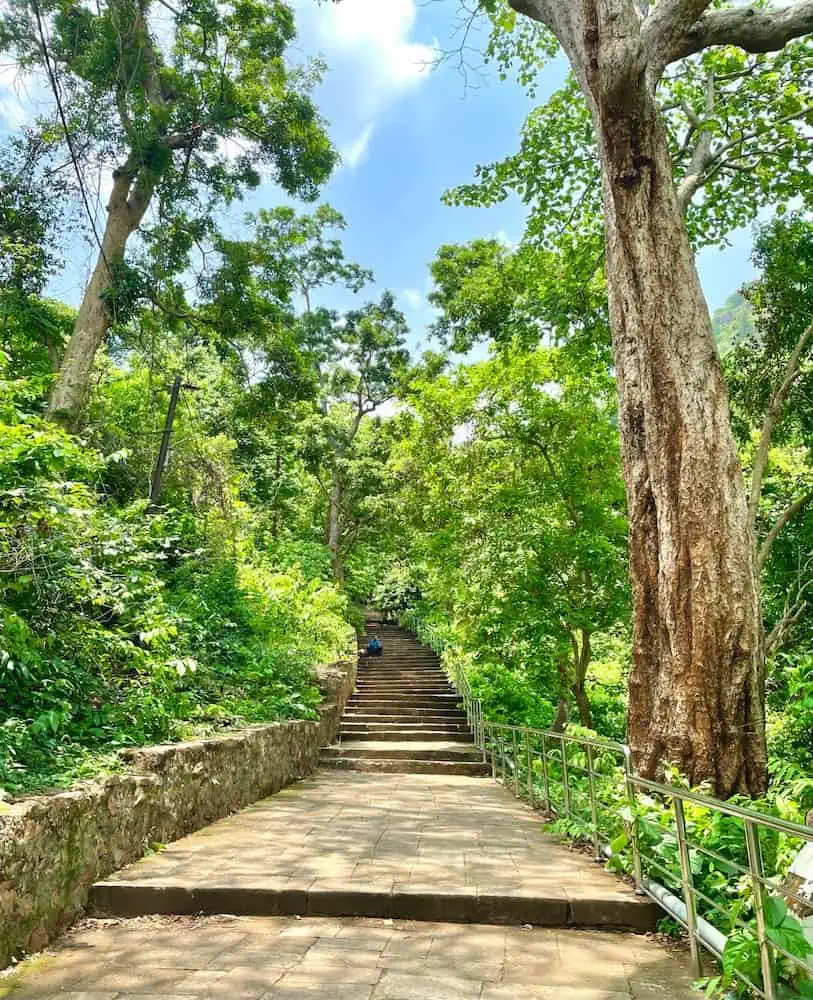 Kapilash Temple Dhenkanal steps