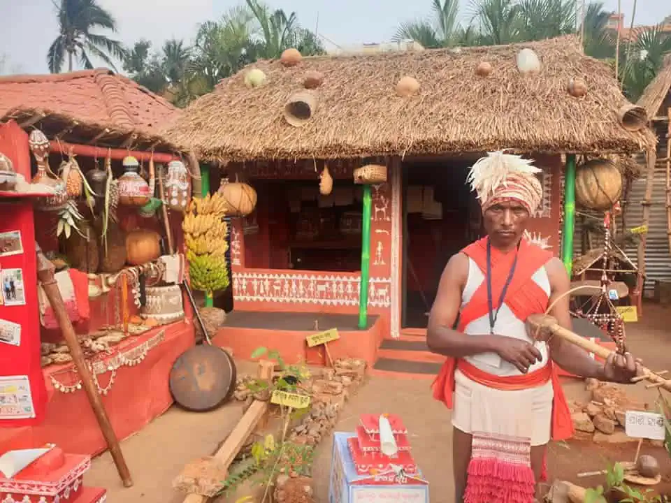 Tribal Village at Adivasi Mela