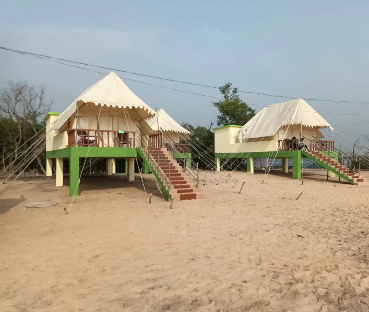 Bhitarkanika National Park huts