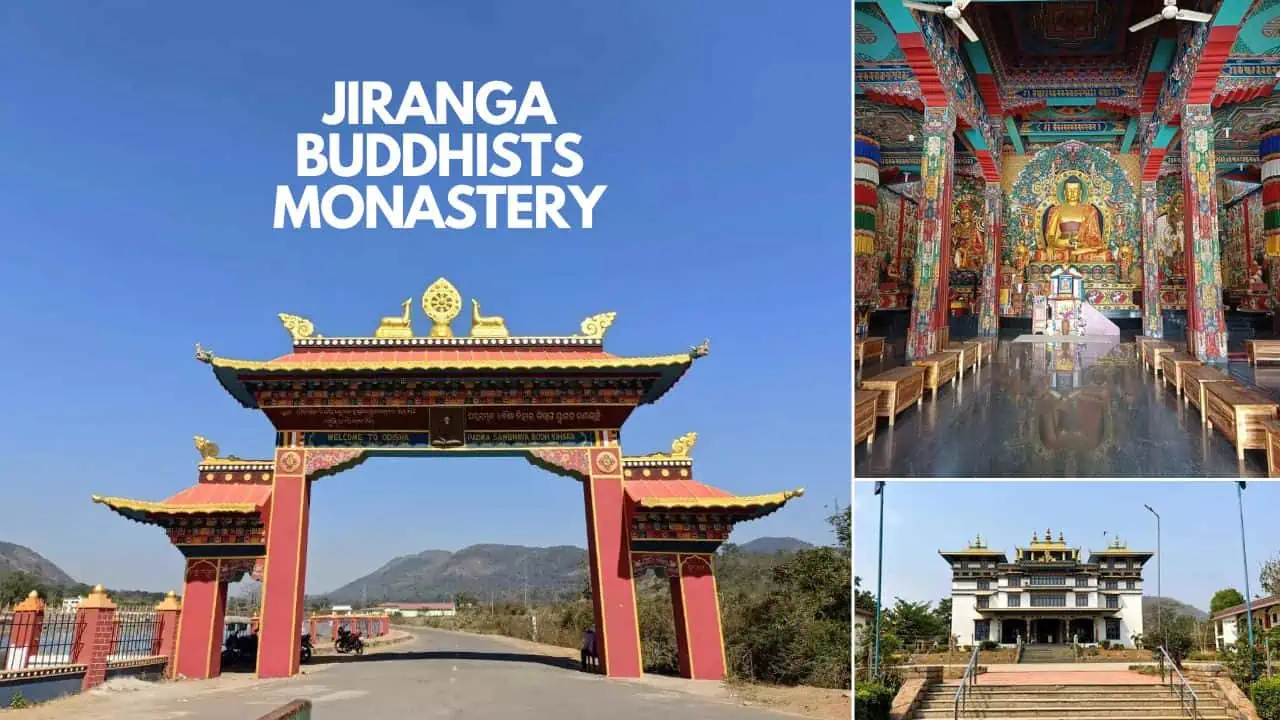 Jiranga Buddhists Monastery Odisha - Largest Tibetan Monastery in Eastern India