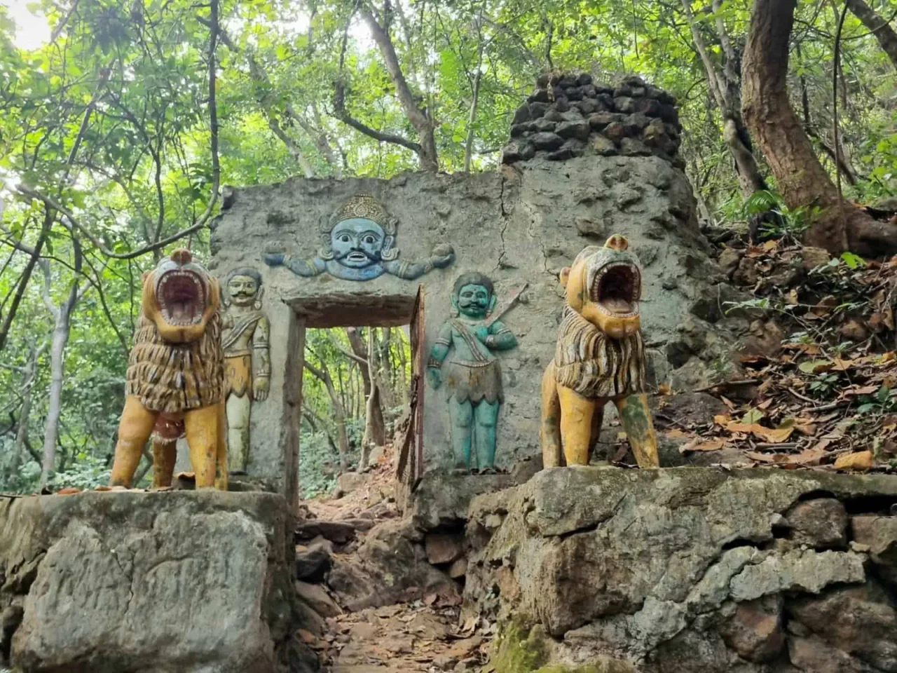 Saptasajya Raghunath Temple building in Dhenkanal