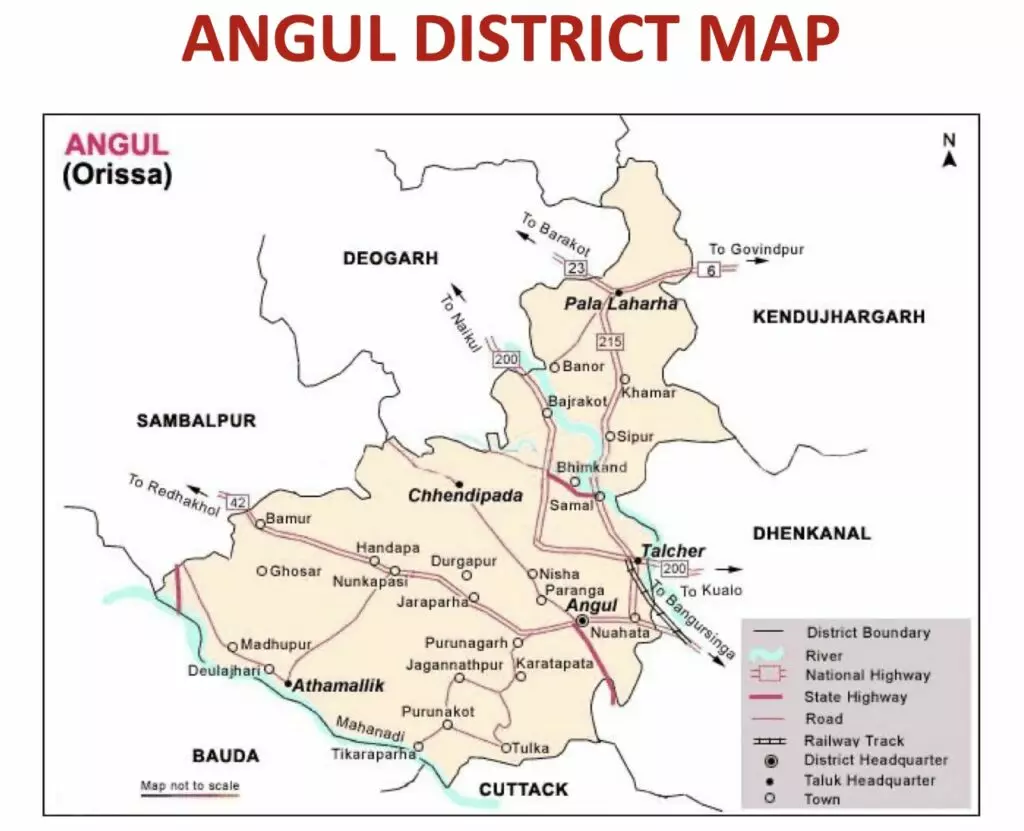 tourist places near angul odisha