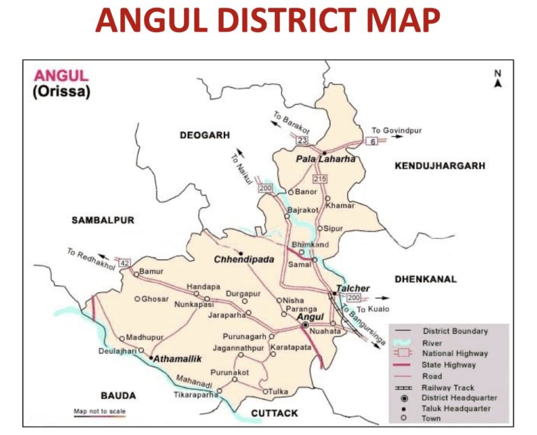 Angul District – Map, Population, Block List, Famous places to Visit