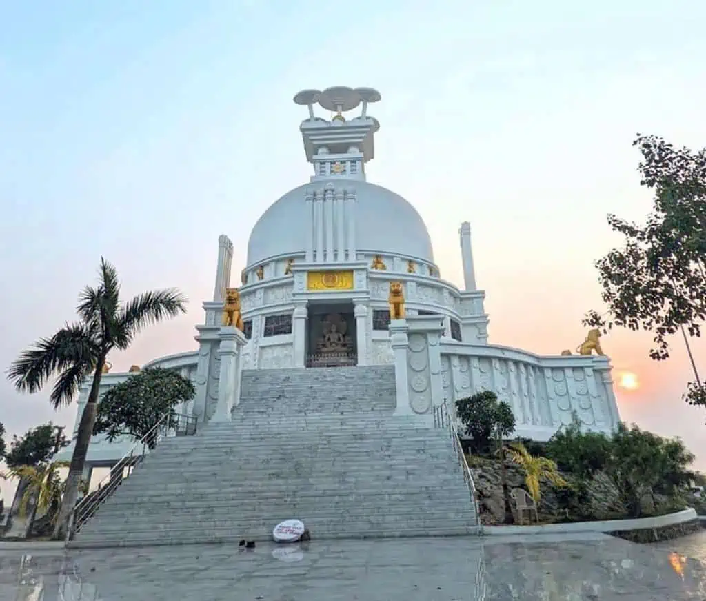 Dhauli Peace Pagoda Bhubaneswar