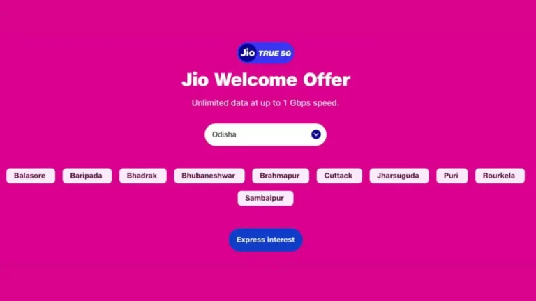 Jio 5g In Odisha – Full Details on plans, Speed and price for recharge