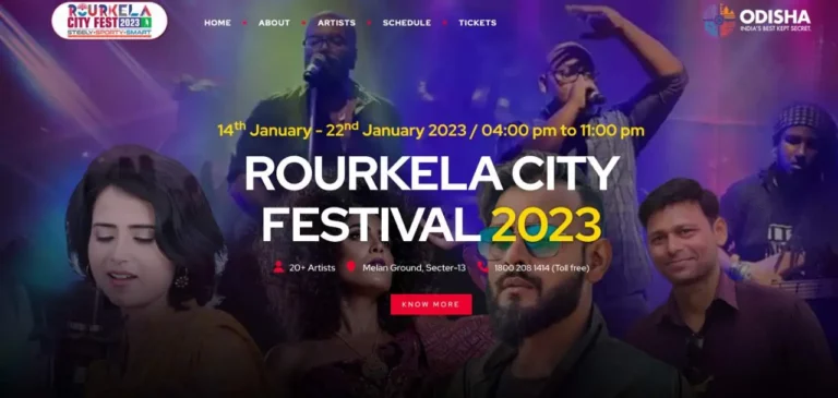 Rourkela City Festival 2023 – Schedule, Venue and Tickets