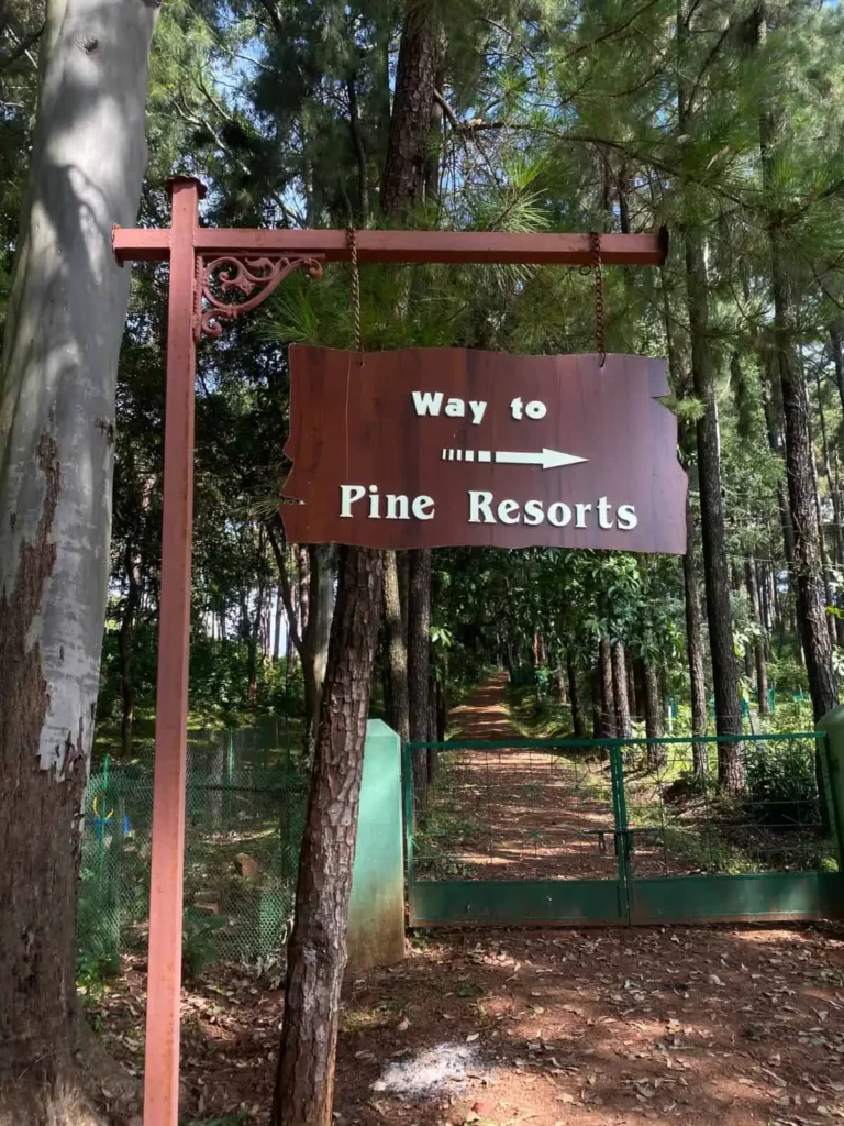 Koraput Nature Camp sign