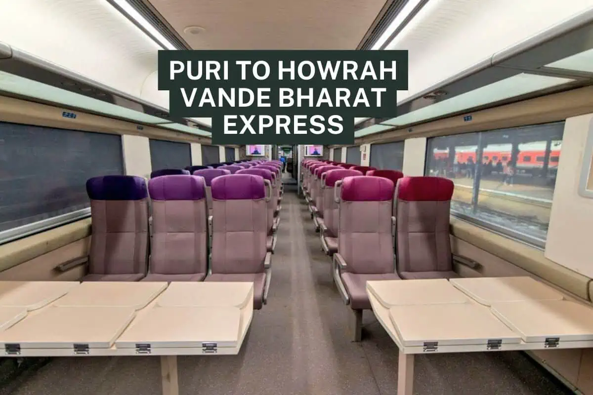 Puri to Howrah Vande Bharat Express Train